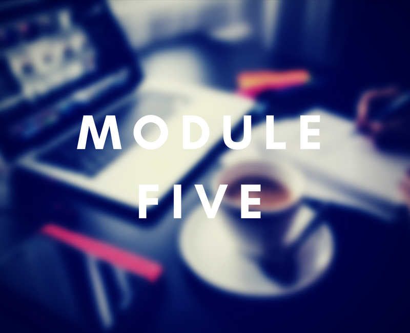 Module five, you will learn the most powerful strategies to expand your podcast’s reach and get more listeners